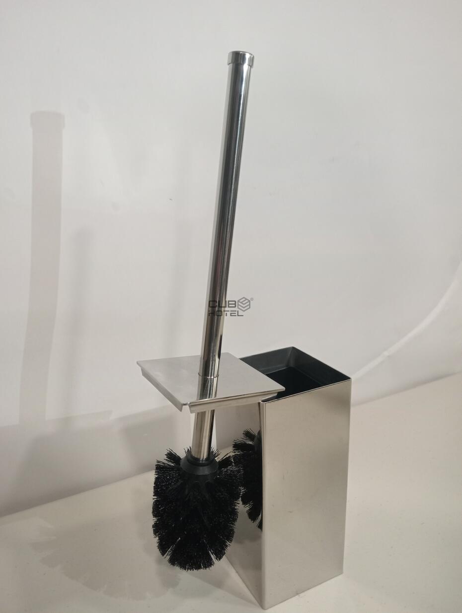 Shine Stainless Steel Square Toilet Brush